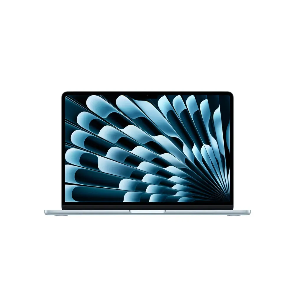 MacBook Air de 13 polegadas: Chip M5, CPU de 10 núcleos, GPU de 8 núcleos, Neural Engine de 16 núcleos, 512GB - Azul-céu